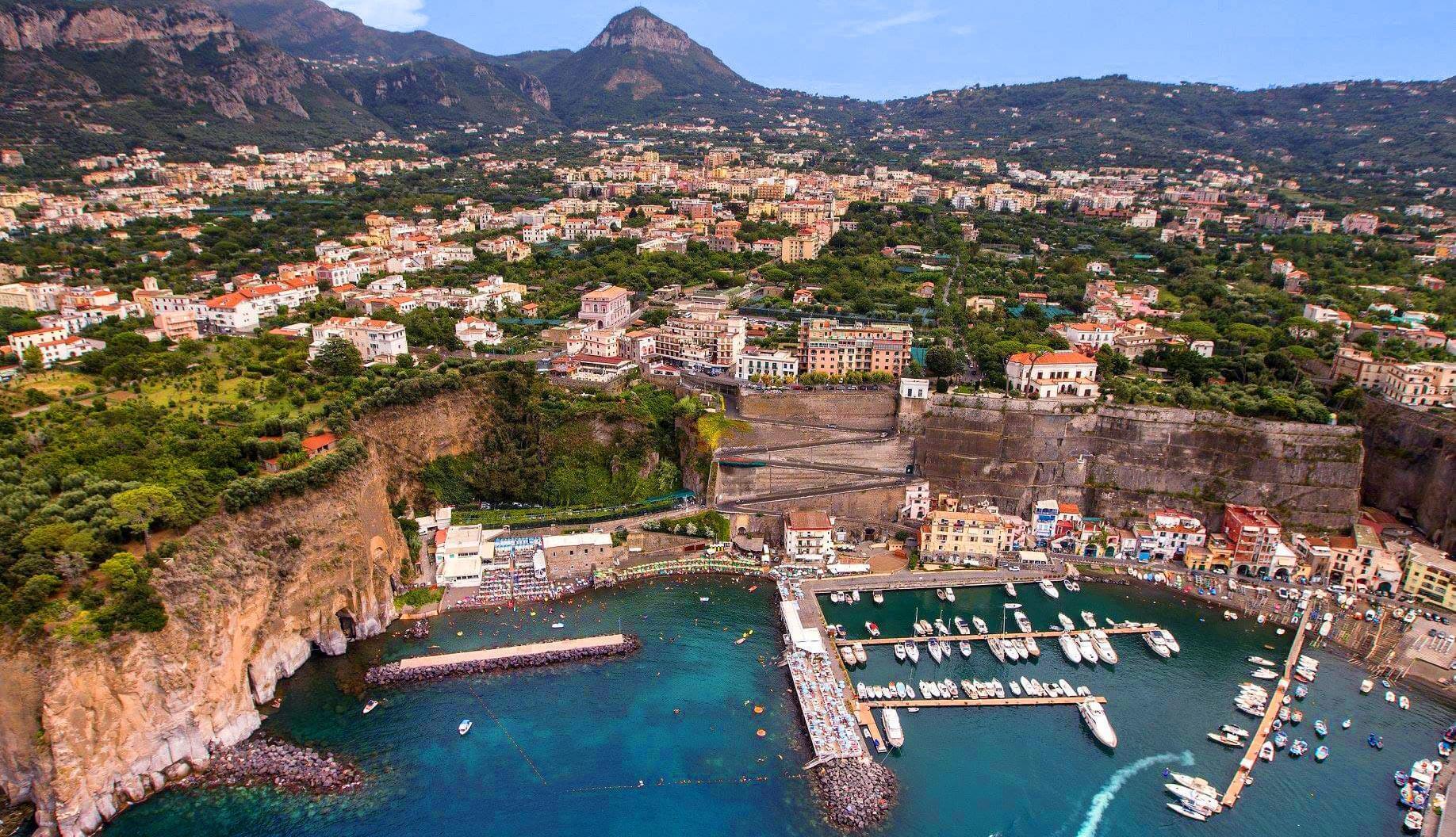 View of piano-di-sorrento